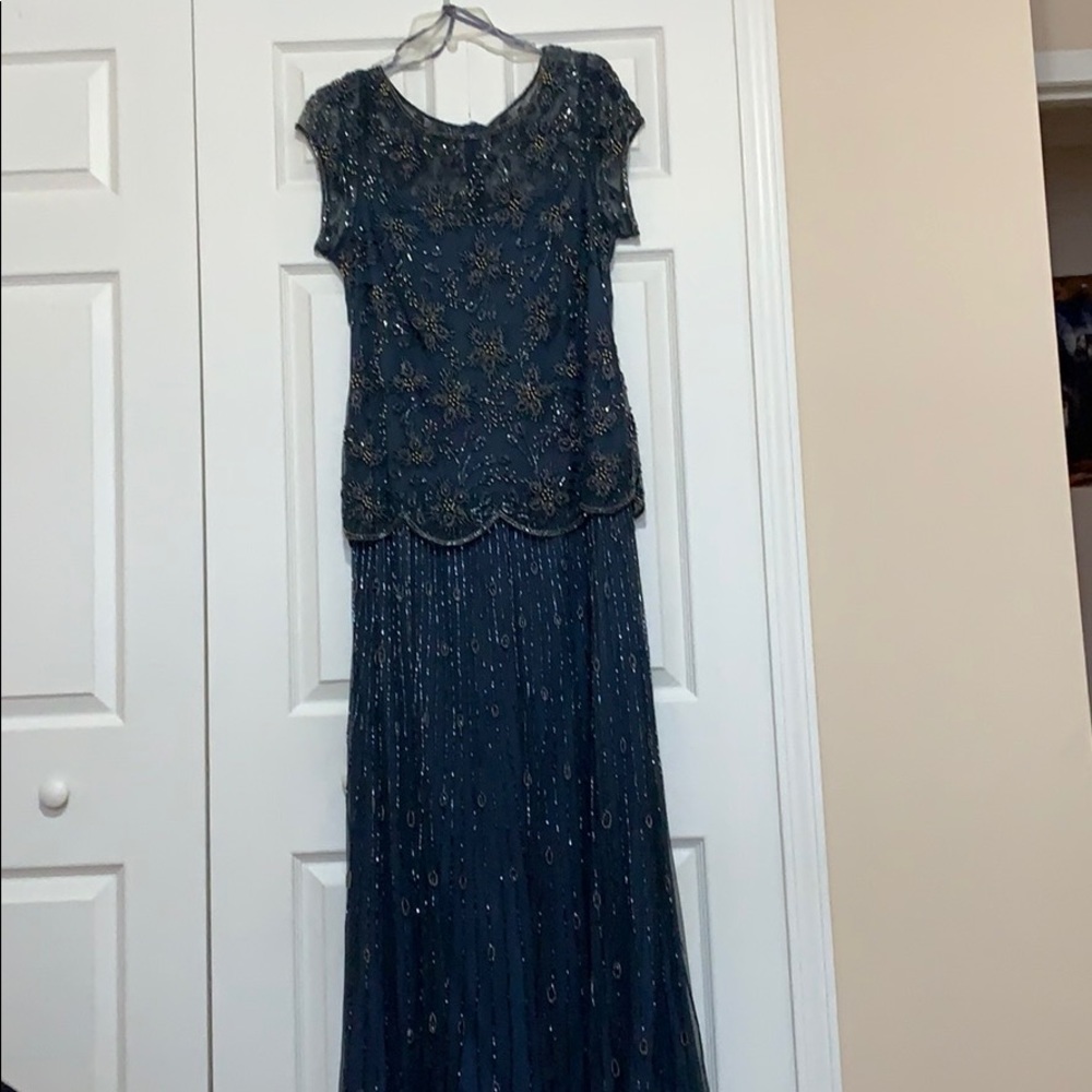 Beaded Evening dress.